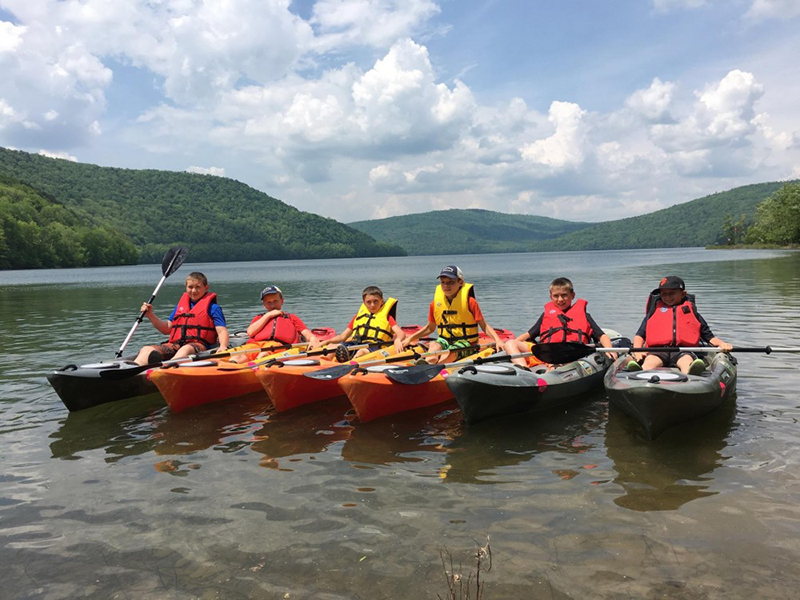 kayaking